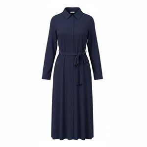 LuLaRoe Ellie Navy Long Sleeve Dress